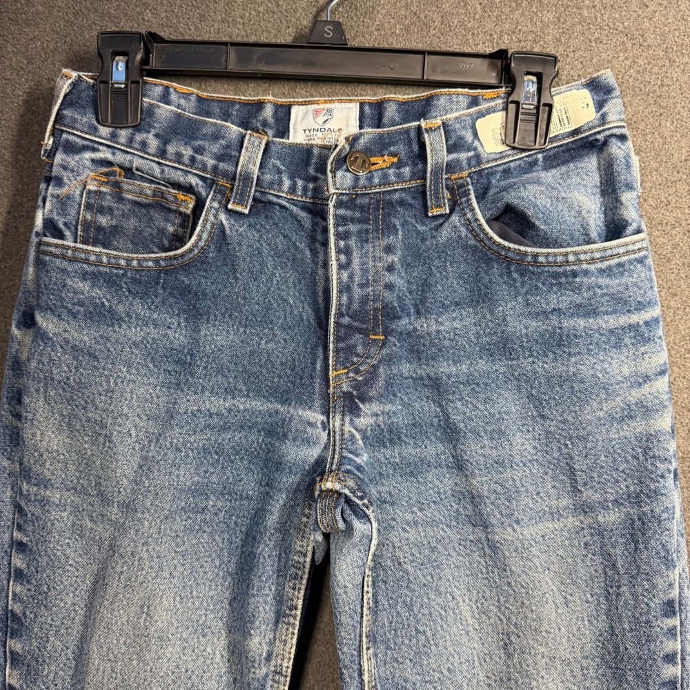 Tyndale FR Flame Resistant Women's Straight Leg Workwear Jeans CAT 2 Sz 2 Used